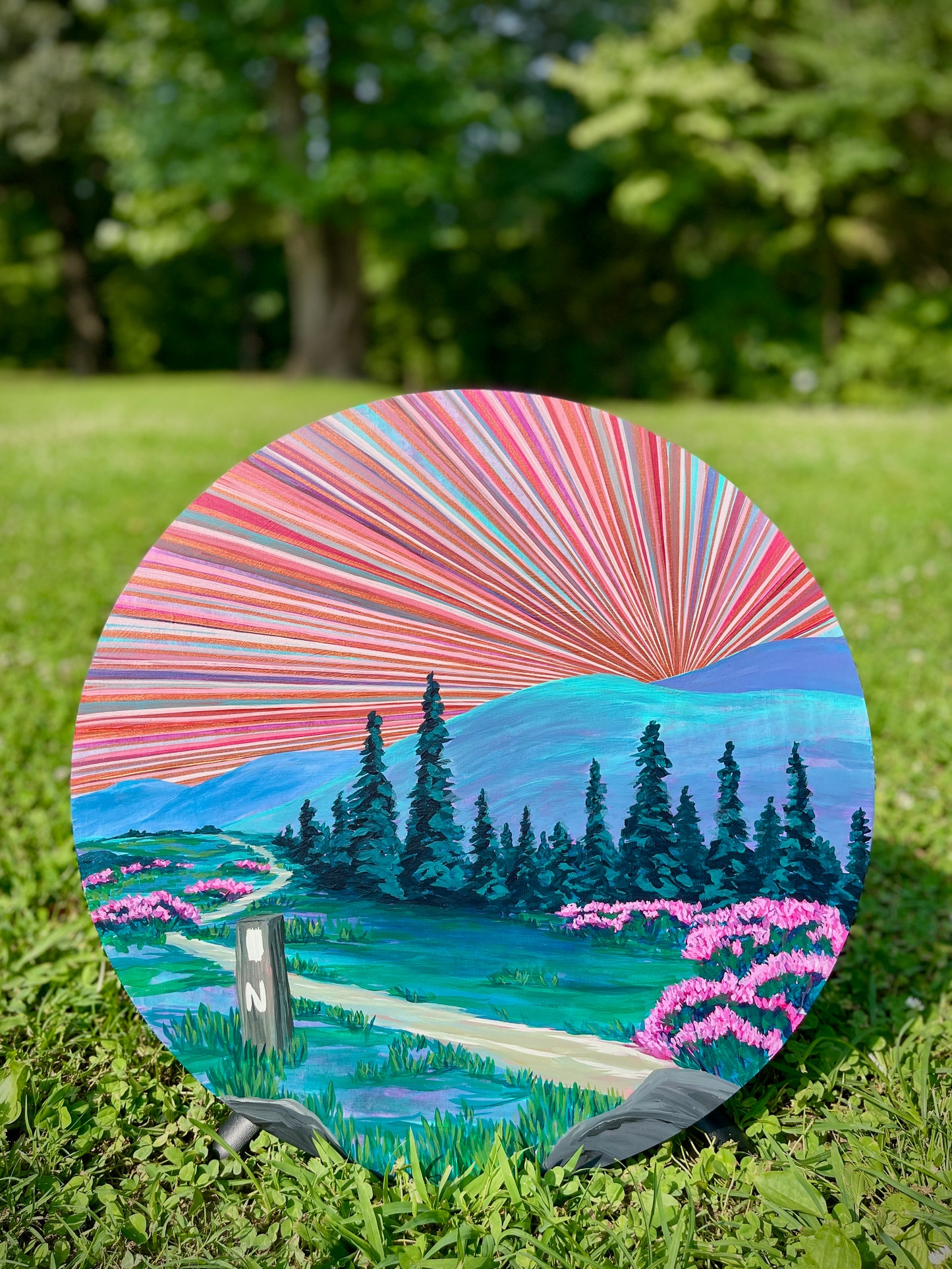 Twilight on the trail