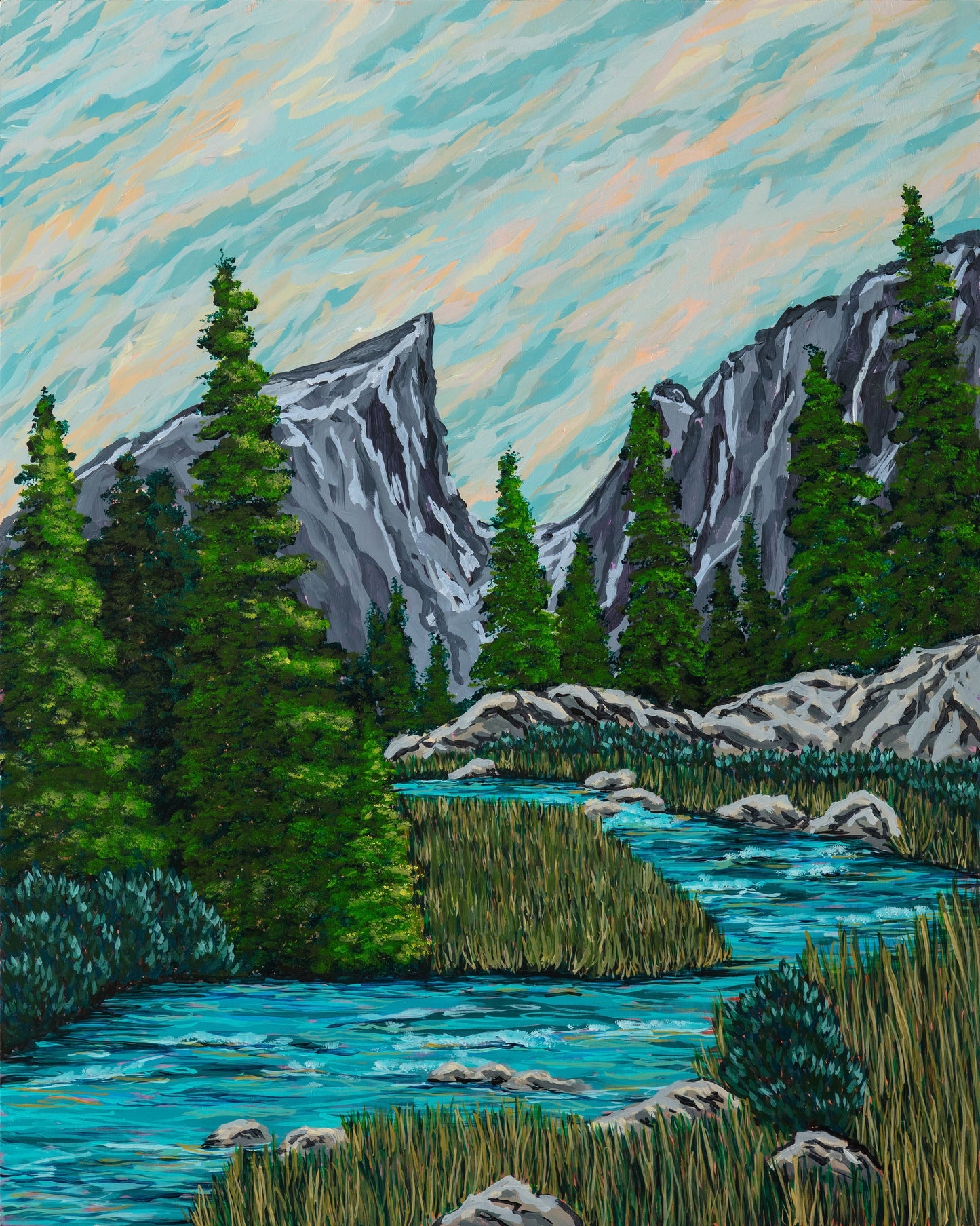 Rocky Mountains Art Print