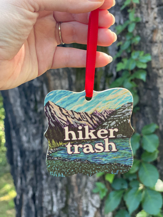 Ornament - Hiker Trash