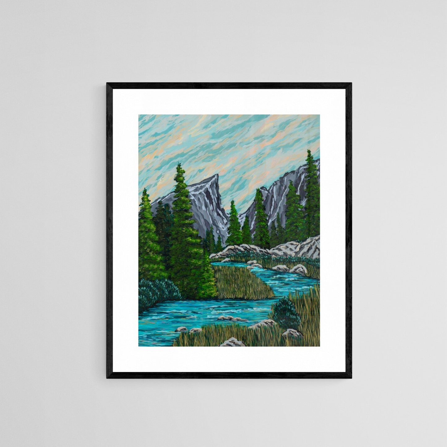 Rocky Mountains Art Print